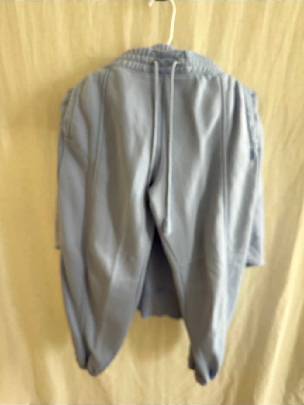 Free People Pale Blue Women's Track Joggers with Drawstring